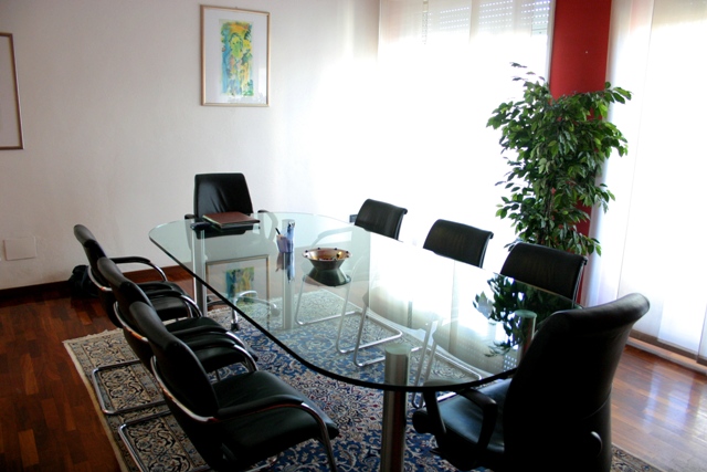 Sala vetri dello studio